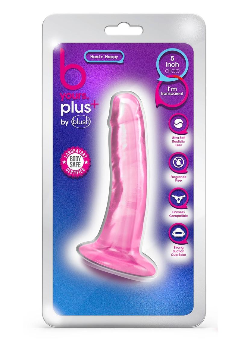 B Yours Plus Hard N' Happy Realistic Dildo