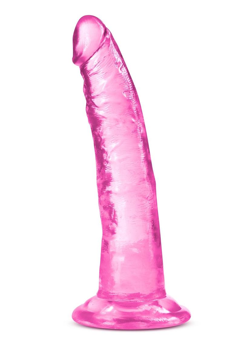 B Yours Plus Lust N' Thrust Realistic Dildo - Pink - 7.5in