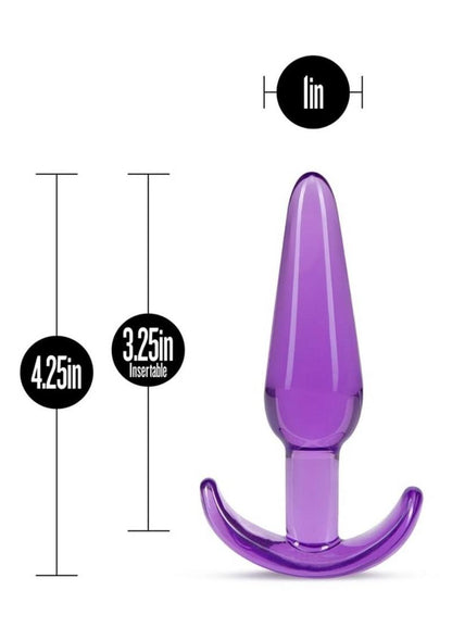 B Yours Slim Butt Plug - Blue/Purple