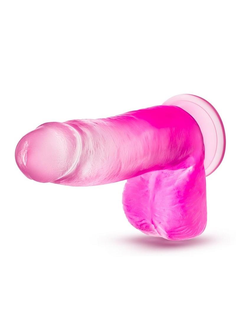 B Yours Sugar Magnolia Dildo 7in Fuschia