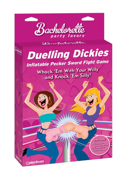 Bachelorette Party Favors Duelling Dickies Inflatable Pecker Sword Fight Game