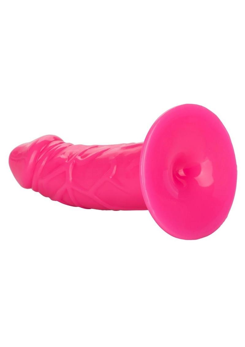 Back End Chubby Suction Cup Base Anal Plug Waterproof - Pink