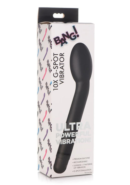 Bang! 10x Rechargeable Silicone G-Spot Vibrator