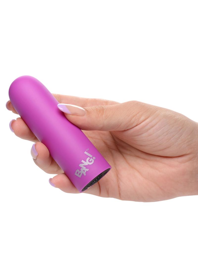 Bang! 10x Rechargeable Vibrating Bullet - Purple