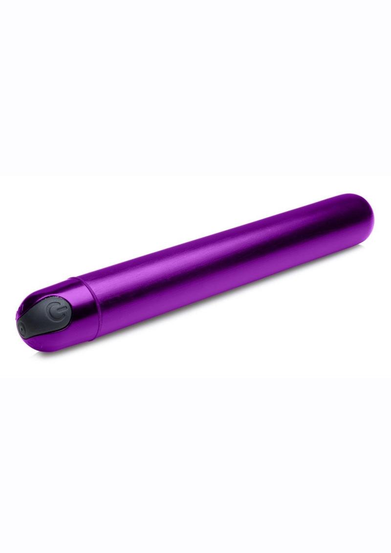 Bang! 10x Slim Metallic Rechargeable Bullet - Purple