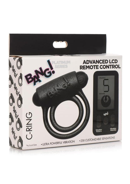 Bang 25x Silicone Cock Ring with Remote Control