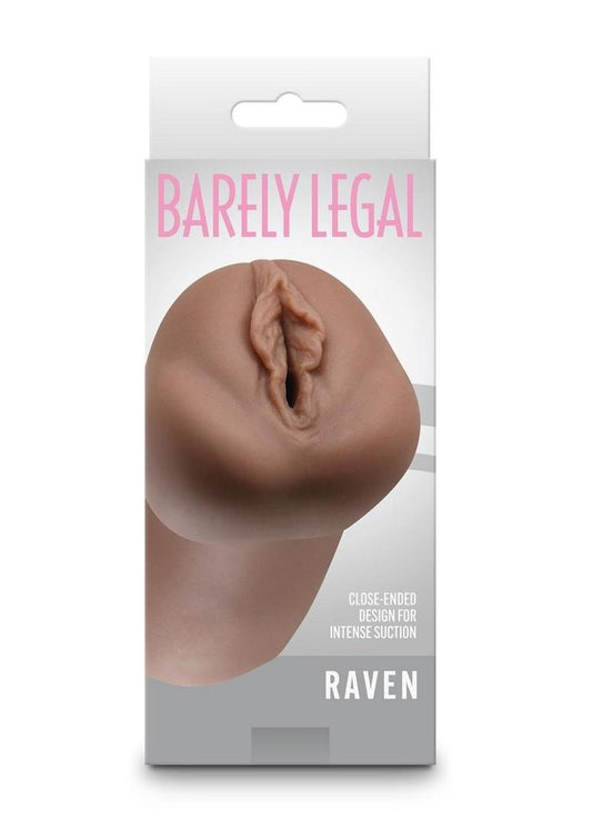 Barely Legal Raven Stroker Closed End Masturbator - Pussy - Chocolate