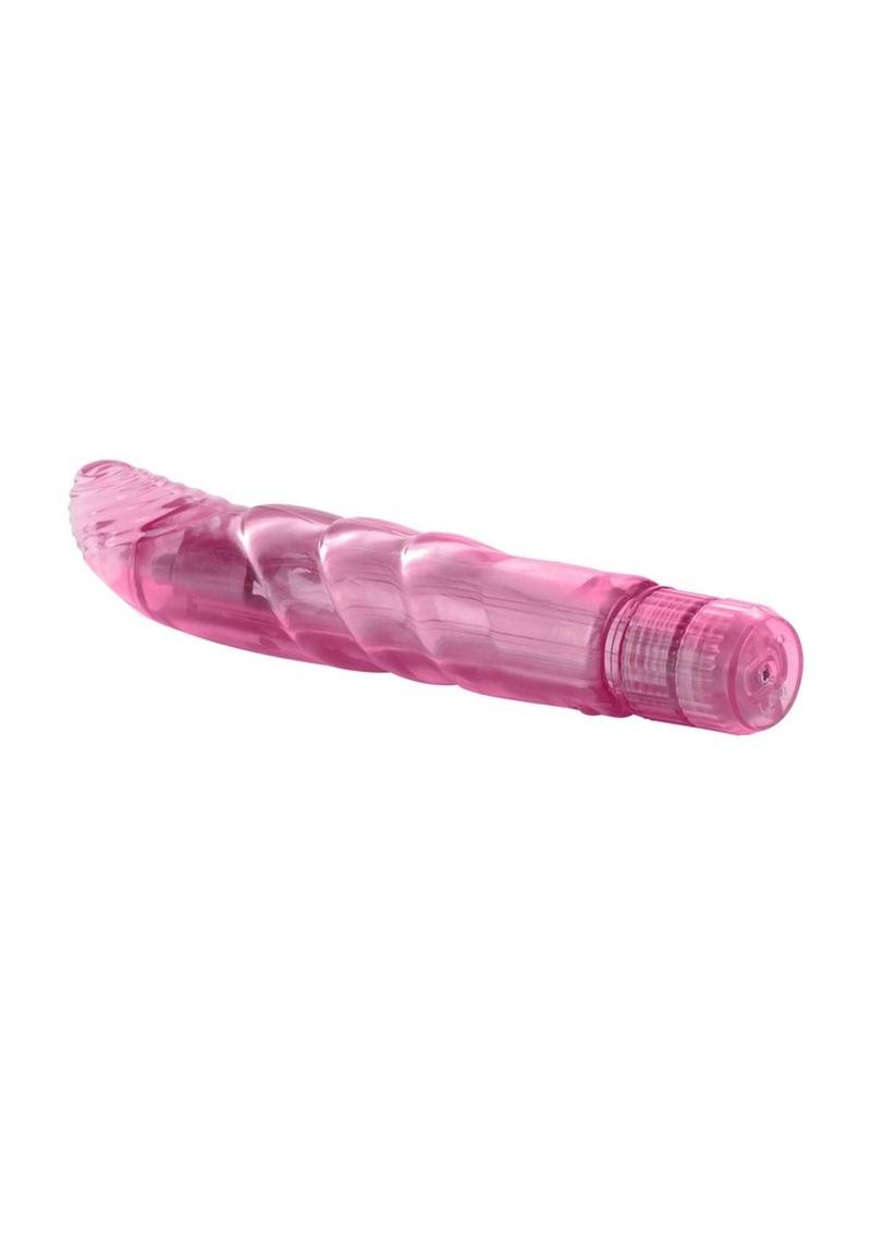 Basic Essentials Slim Softee Vibrator - Pink