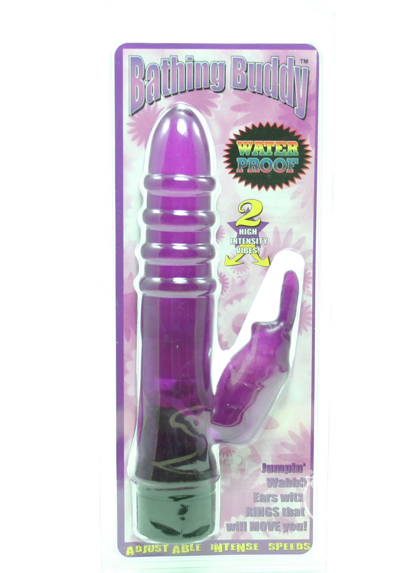 Bathing Buddy Waterproof Vibrator - Purple