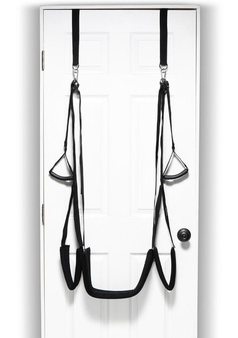 Bedroom Bliss Lover's Door Swing - Black