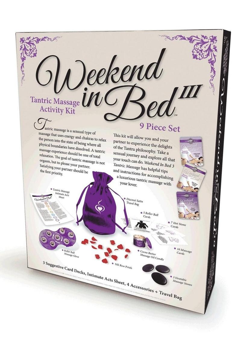 Behind Closed Doors Weekend In Bed III Tantric Massage Game Kit