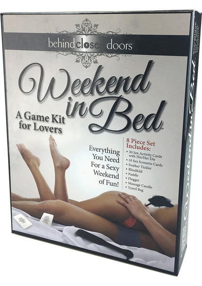 Behind Closed Doors Weekend In Bed Kit For Lovers Game