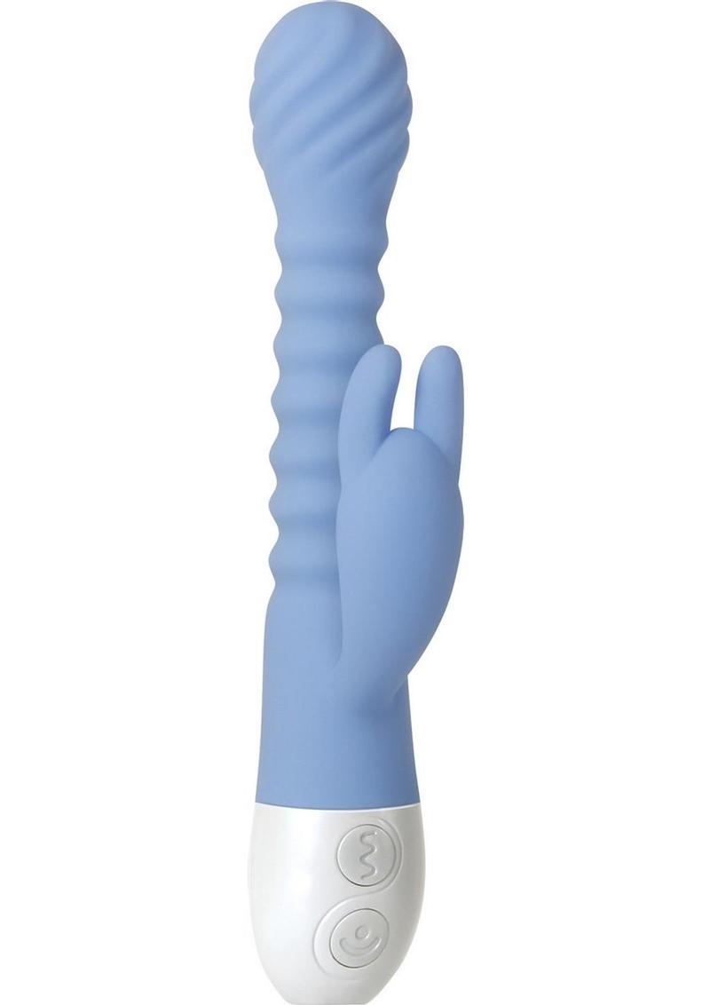 Bendy Bunny Rechargeable Silicone Dual Motor Rabbit Vibrator