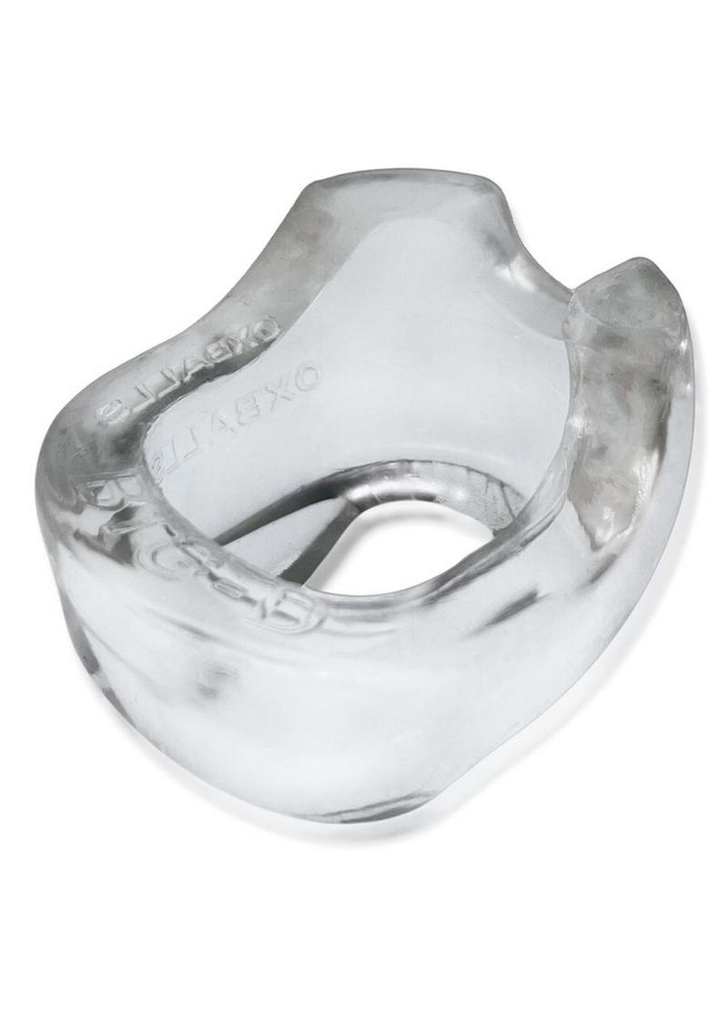 Big-D Shaft Grip Cock Ring - Clear