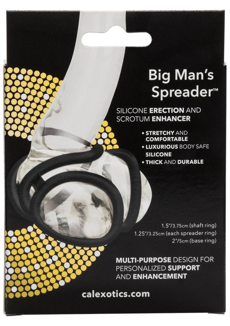 Big Man's Spreader Silicone Cock Ring