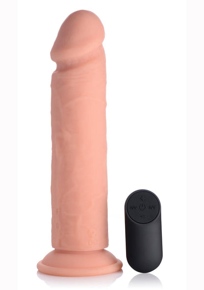 Big Shot Silicone Vibrating Remote Control Rechargeable Dildo