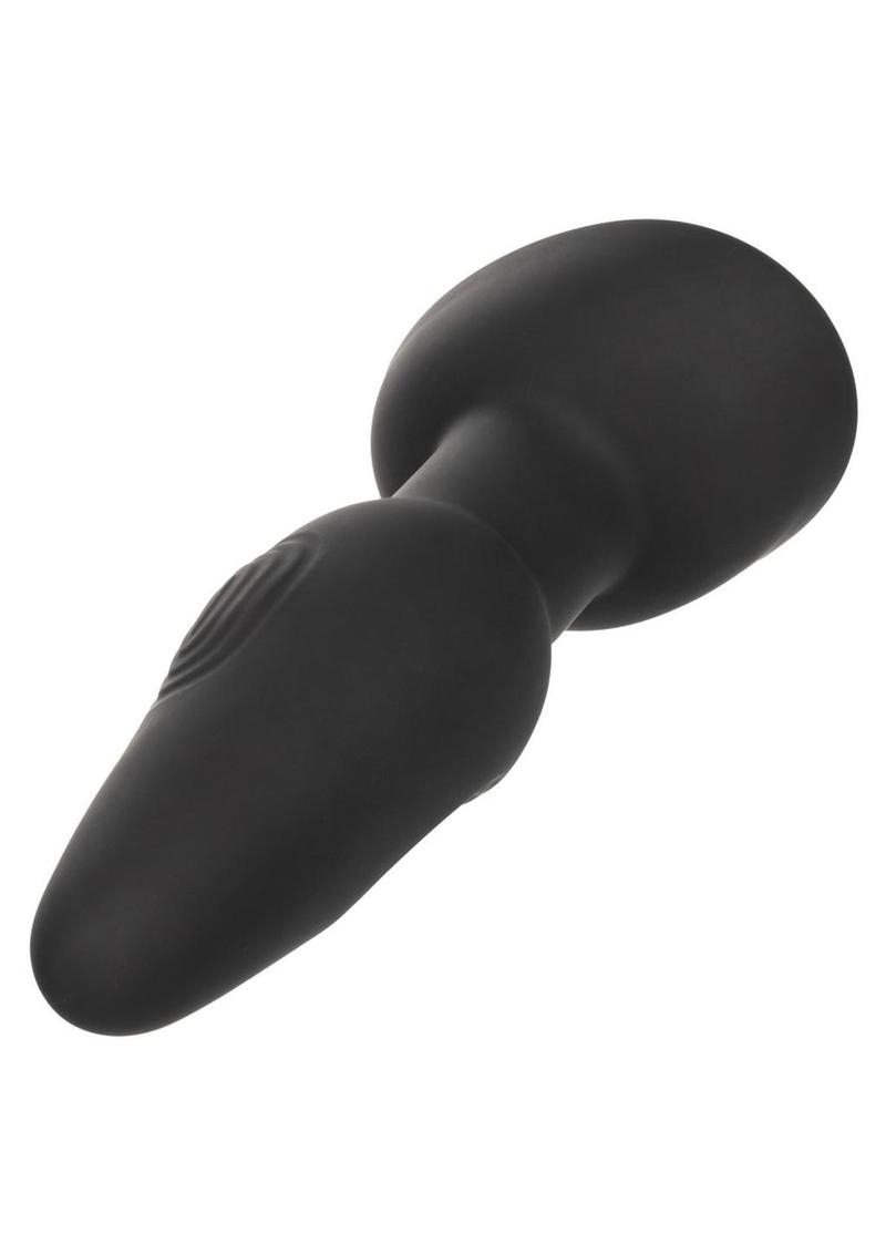 Bionic Dual Pulsating Probe Rechargeable Silicone Anal Stimulator - Black