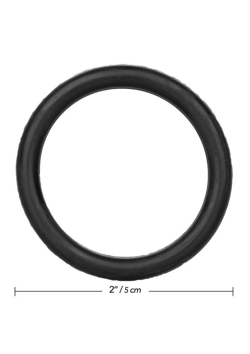 Black Rubber Cock Ring