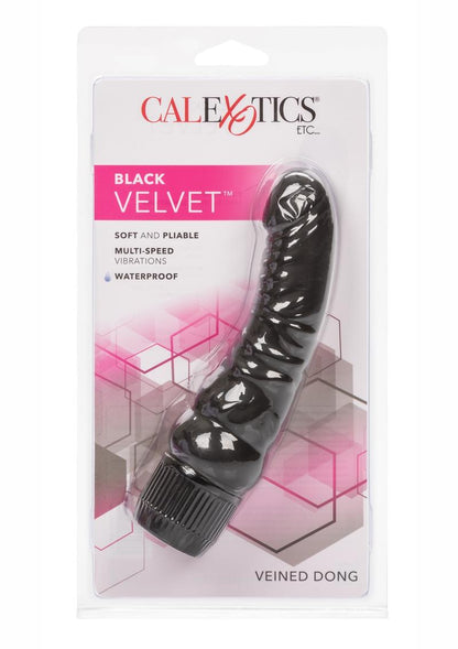 Black Velvet Realistic Vibrator