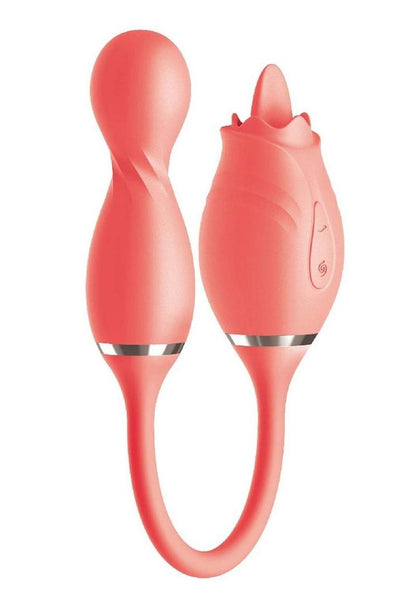 Blaze Exciter Rechargeable Silicone Dual Stimulating Vibrator