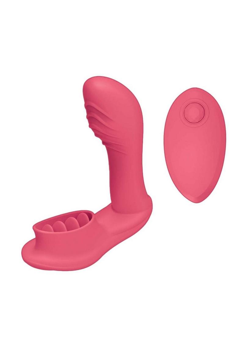 Blaze Remote Control Satisfier Rechargeable Silicone Mini Vibrator