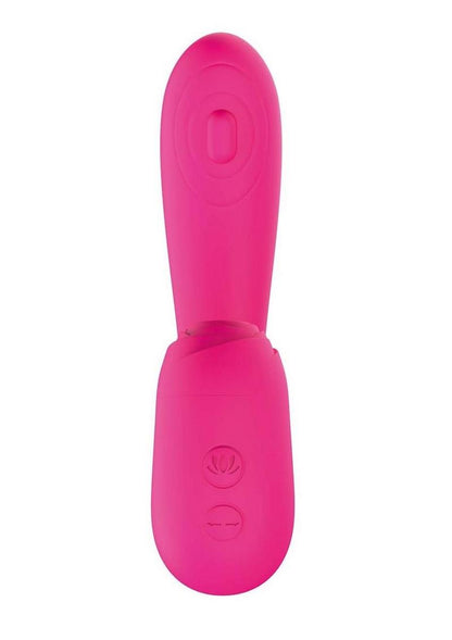 Blaze Suction Thumper Rechargeable Silicone Vibrator Clitoral Stimulator