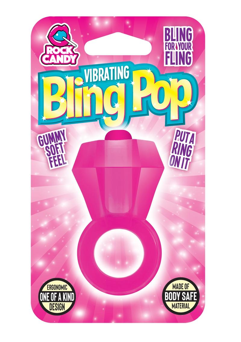 Bling Pop Vibrating Cock Ring