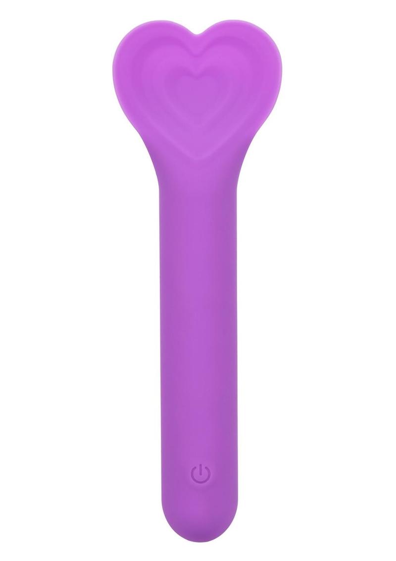 Bliss Liquid Silicone Lover Rechargeable Vibrator - Purple