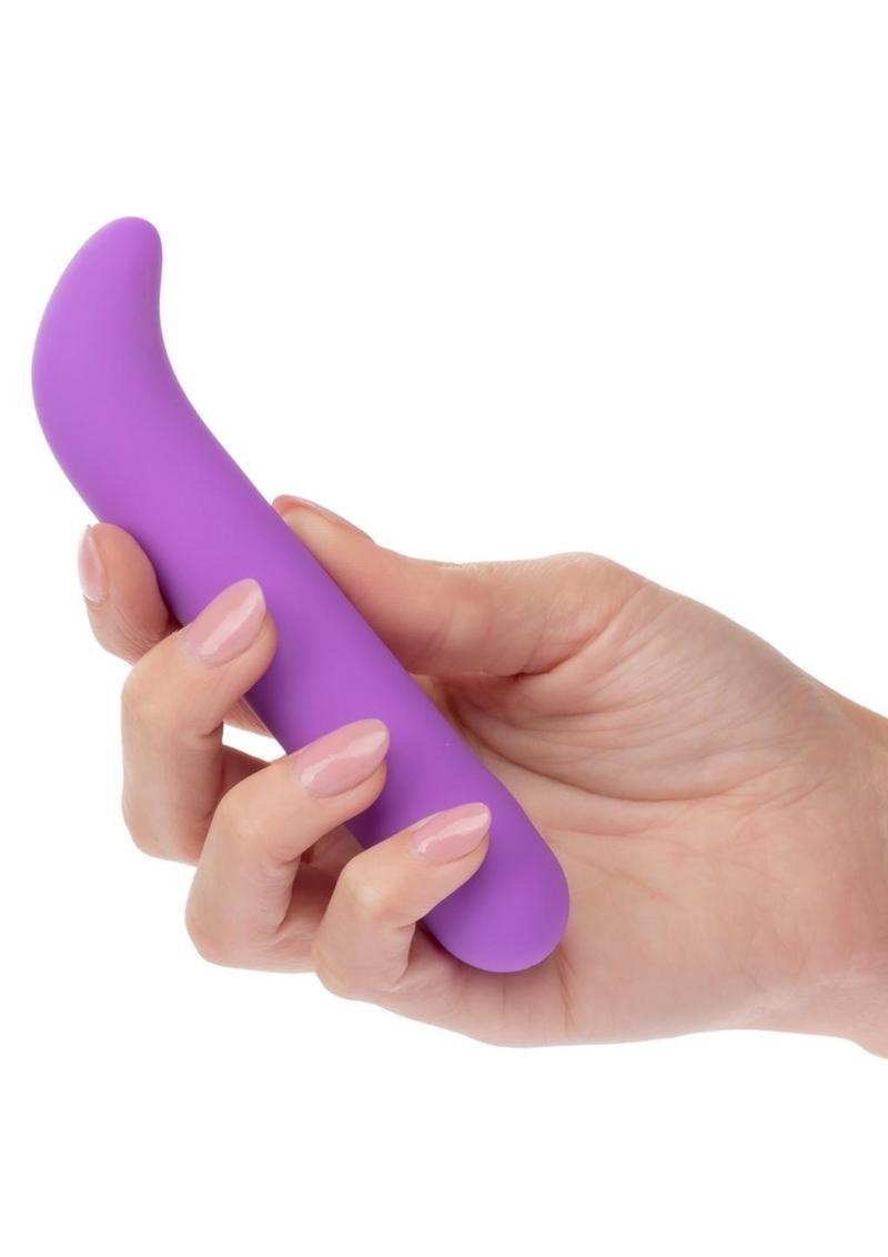 Bliss Liquid Silicone Rechargeable Mini G Vibrator - Purple