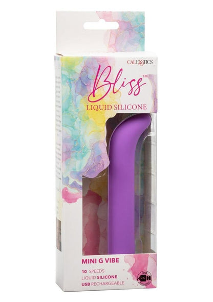 Bliss Liquid Silicone Rechargeable Mini G Vibrator