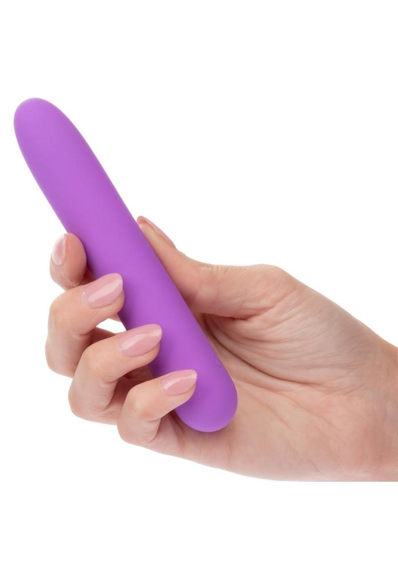 Bliss Liquid Silicone Rechargeable Mini Vibrator - Purple