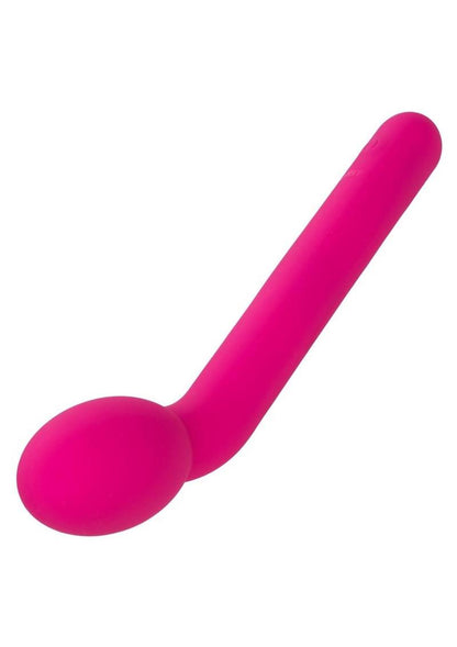 Bliss Liquid Silicone Rechargeable Tulip Vibrator - Pink