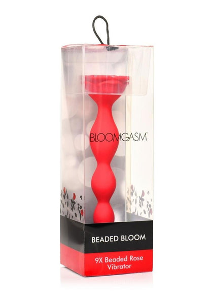 Bloomgasm Beaded Bloom 9x Rechargeable Silicone Beaded Rose Anal Vibrator