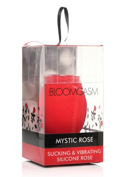 Bloomgasm Mystic Rose Rechargeable Silicone Sucking and Vibrating Clitoral Stimulator