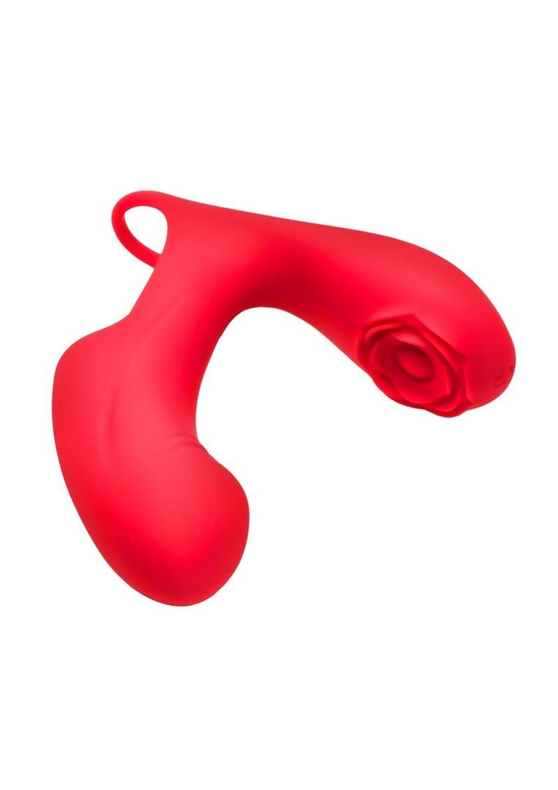 Bloomgasm Rose Touch Pulsing Rechargeable Silicone Finger Vibrator
