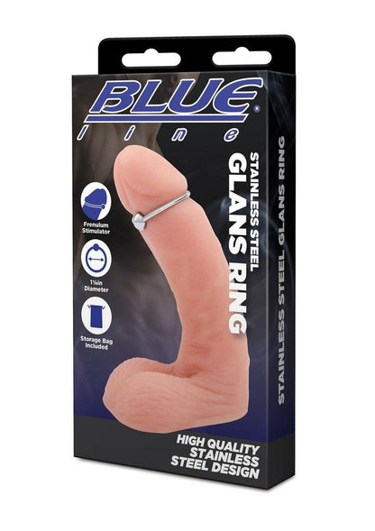 Blue Line Glans Ring 33mm -Stainless