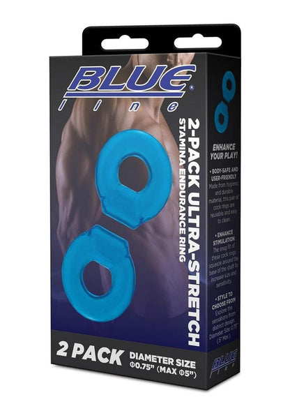 Blue Line Ultra-Stretch Stamina Endurance Ring