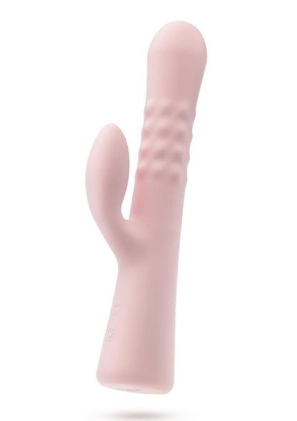 Blush Jaymie Rechargeable Silicone Rabbit Vibrator