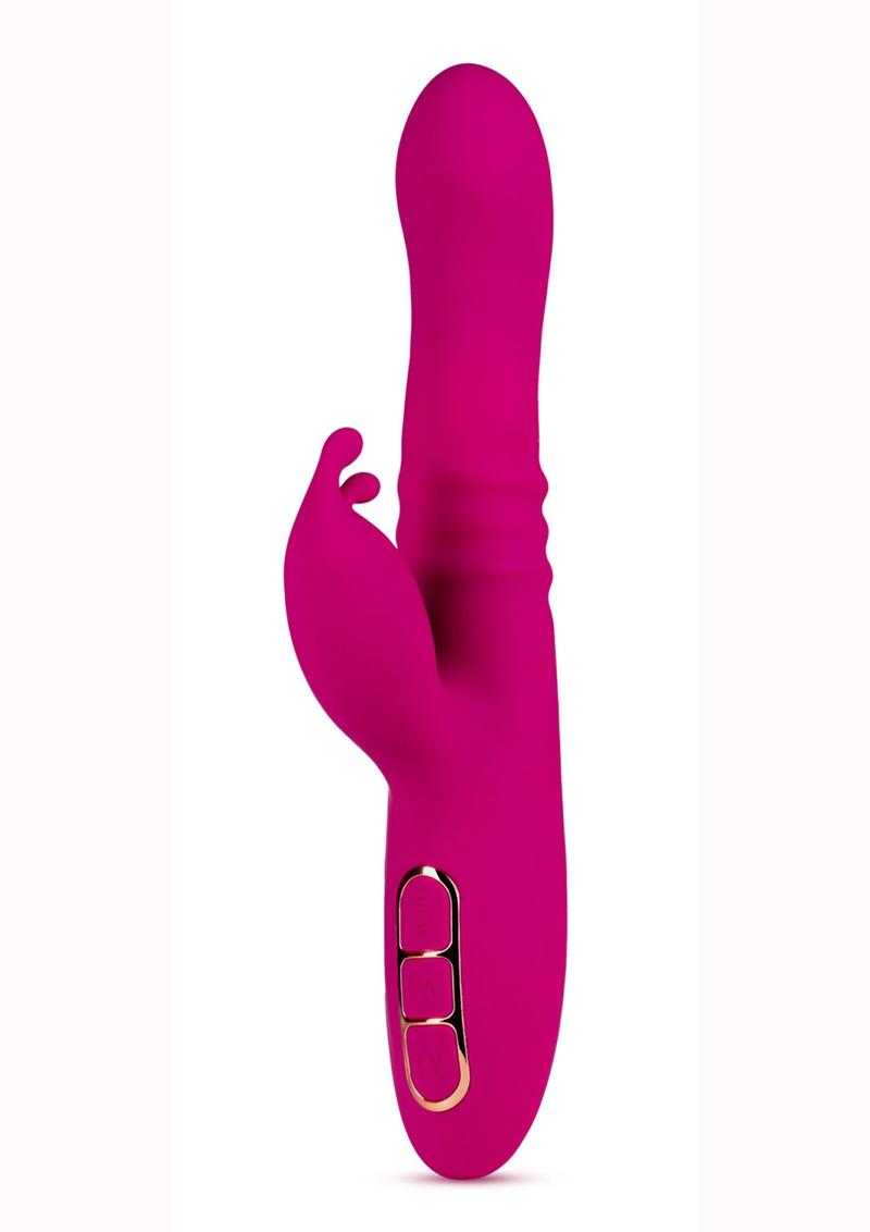 Lush Kira Rechargeable Silicone Rabbit Vibrator - Velvet