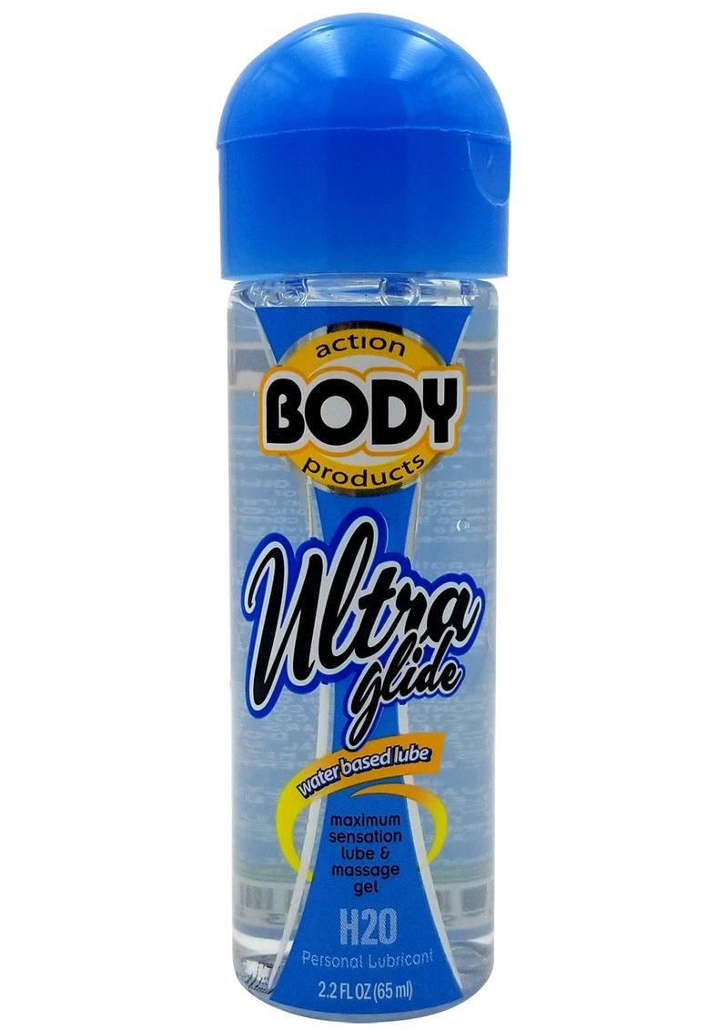 Body Action Ultra Glide Water Based Lubricant - 2.2 Oz