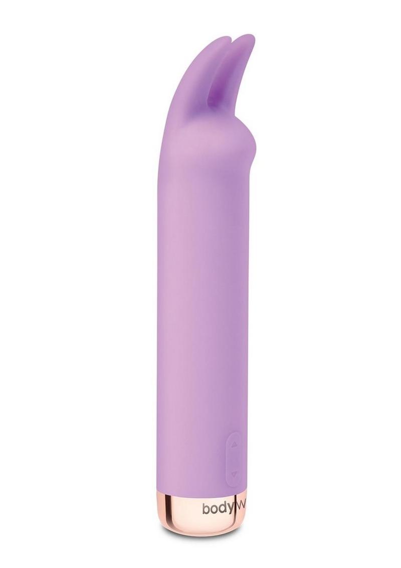 Bodywand My First Rabbit Vibe Silicone Rechargeable Vibrator - Lavender/Purple