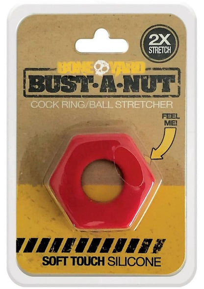 Boneyard Bust A Nut 2x Stretch Silicone Cock Ring Ball Stretcher