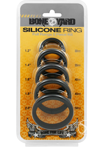 Boneyard Silicone Ring Cock Rings Full Range Kit