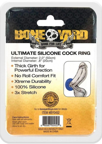 Boneyard Ultimate Silicone Cock Ring