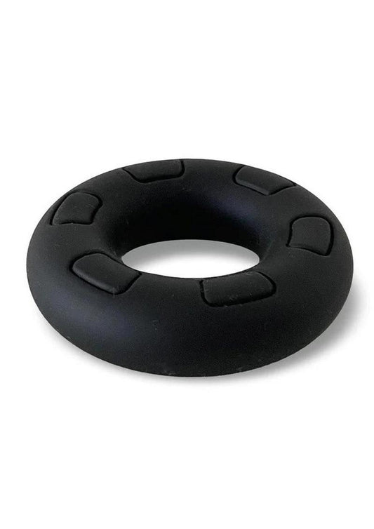 Bonyard The Daddy Silicone Cock Ring - Black