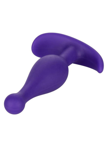 Booty Call Booty Rocker Silicone Butt Plug - Purple