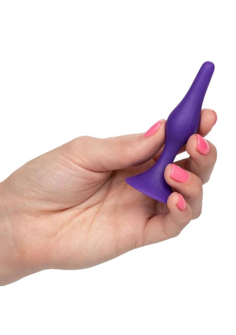 Booty Call Booty Starter Silicone Butt Plug - Purple