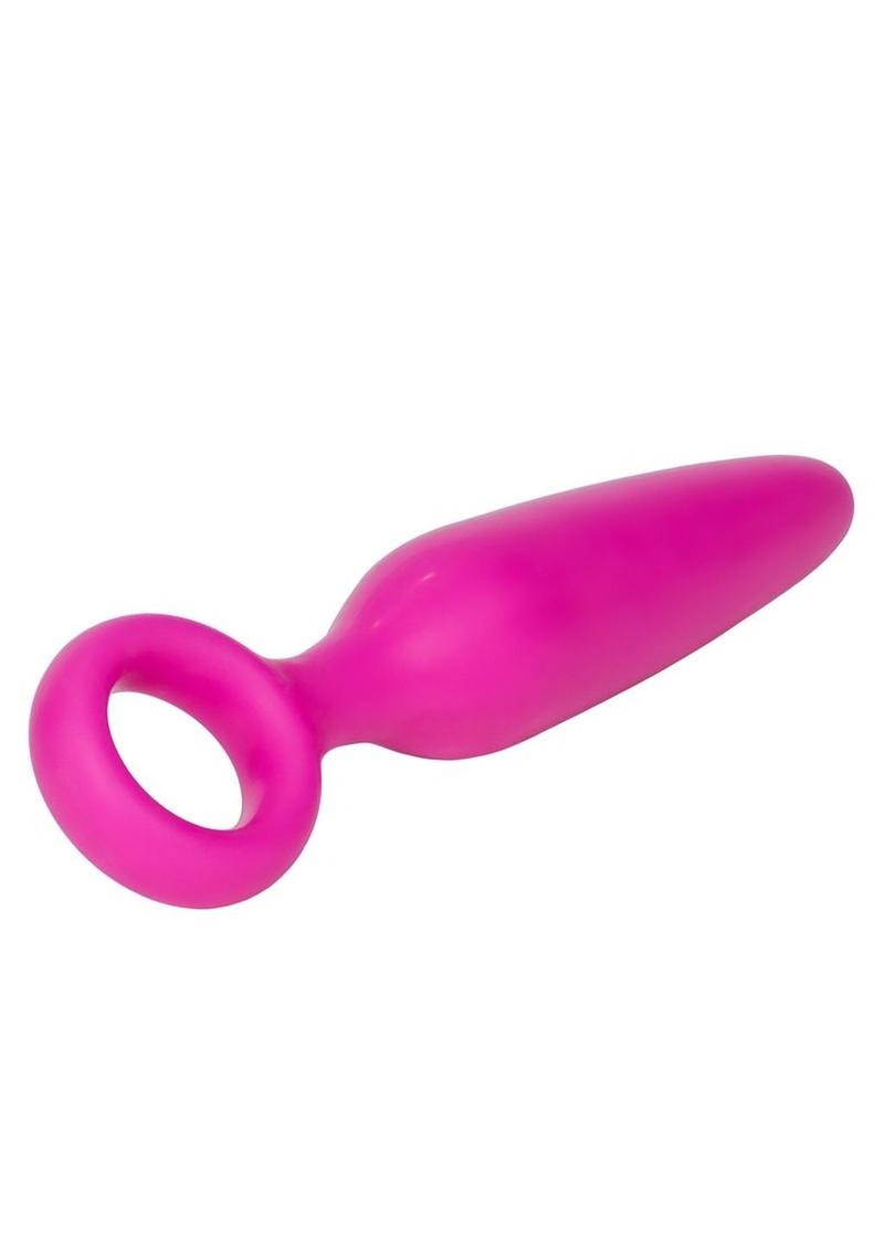 Booty Call Booty Vibro Kit Silicone Vibrating Butt Plug and Anal Beads - Pink