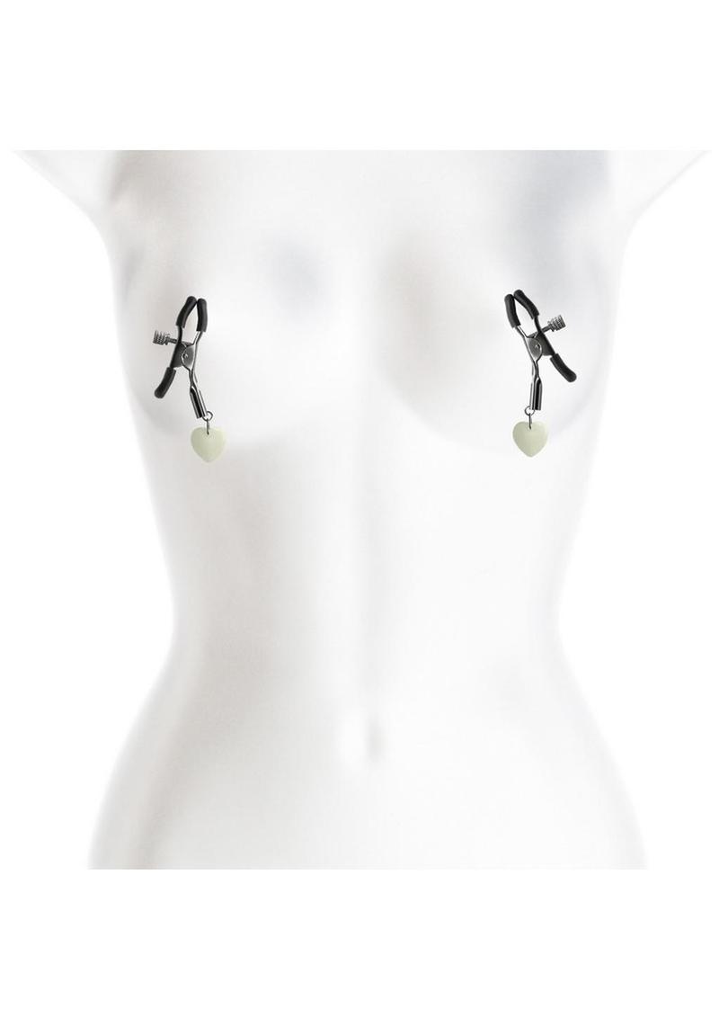 Bound Nipple Clamps G3 Iron - Glow In The Dark/Gray/Grey/Metal