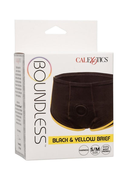 Boundless Black and Yellow Brief - Black/Yellow - Medium/Small